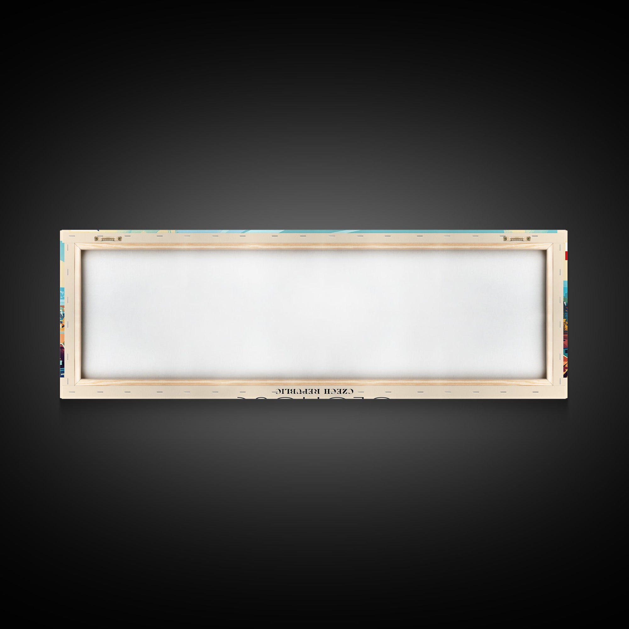 Olomouc Czech Republic Travel Art, City Art, Framed Canvas Print or Metal Wall Art, Europe Travel Poster, Panoramic Wall Art, Extra Wide Wall Art