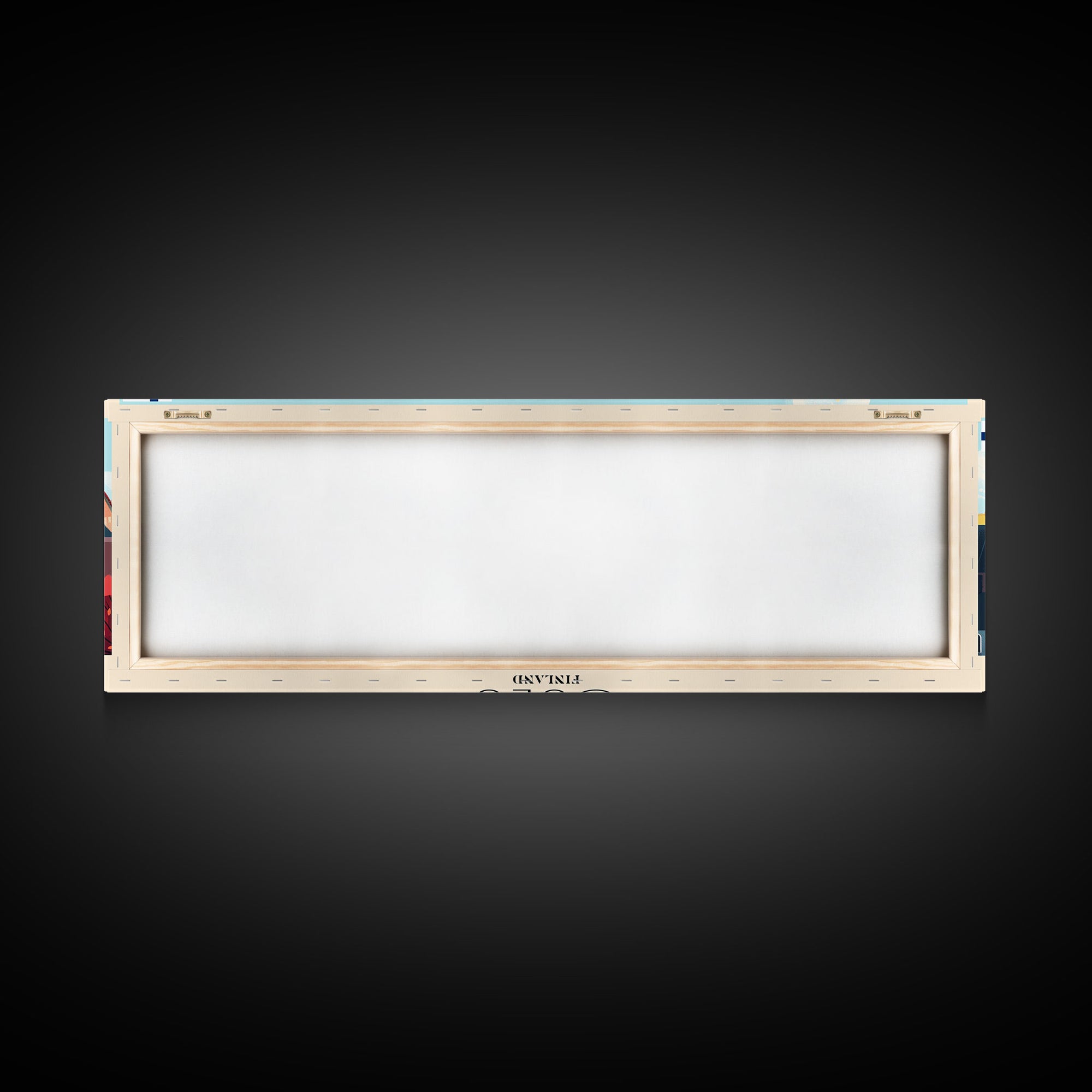 Oulu Finland Travel Print Wall Art, Panoramic City Art, Travel Art, Wall Decor, Vacation Gift, Framed Canvas Print Or Metal Art