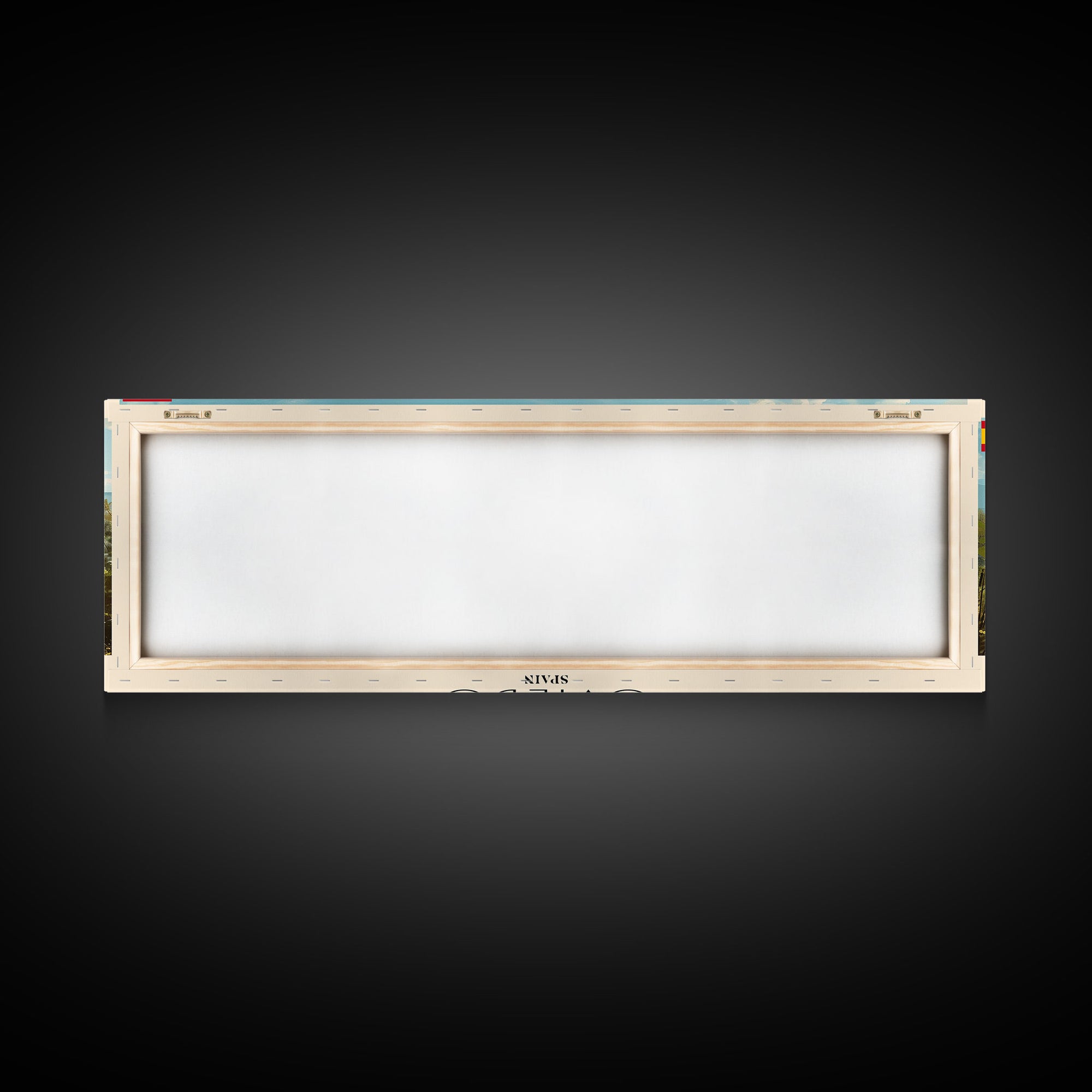 Oviedo Spain Travel Art, City Art, Framed Canvas Print or Metal Wall Art, Europe Travel Poster, Panoramic Wall Art, Extra Wide Wall Art