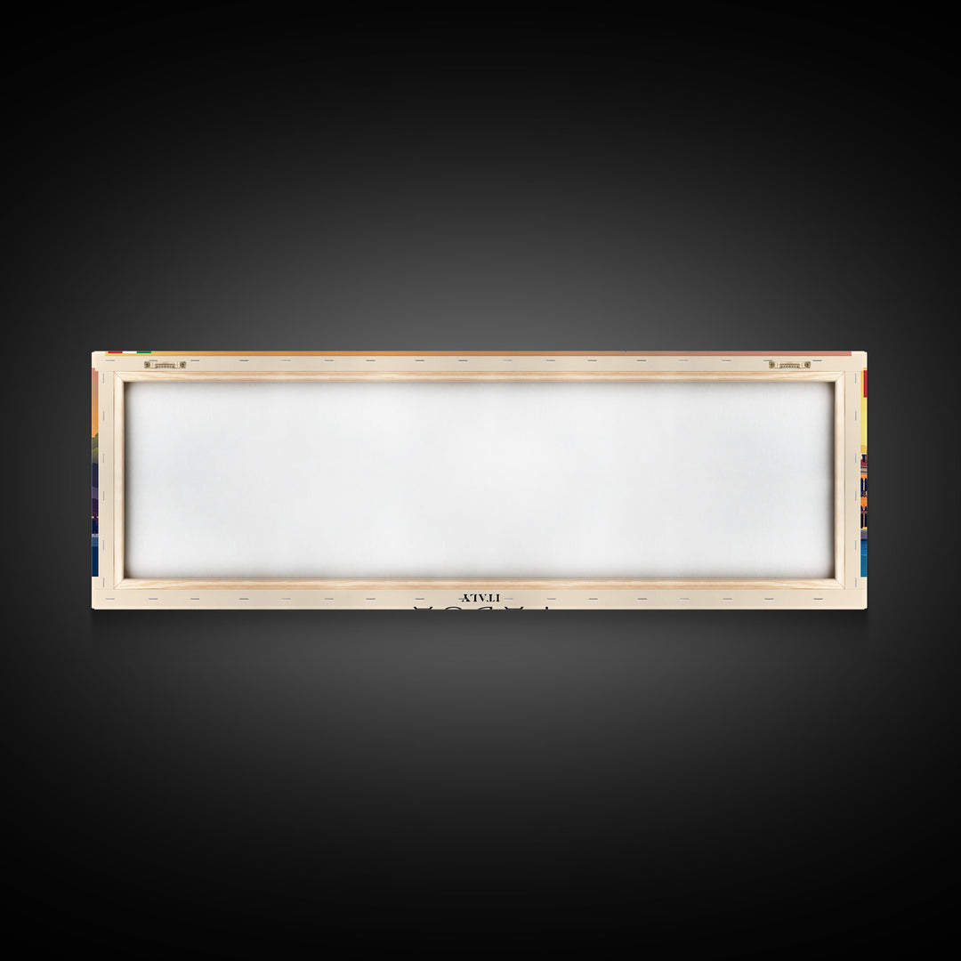 Padua Italy Wall Art, Panoramic Travel Poster, Panoramic Framed Canvas Print, City Wall Art, Wall Hanging Home Decor, Travel Art