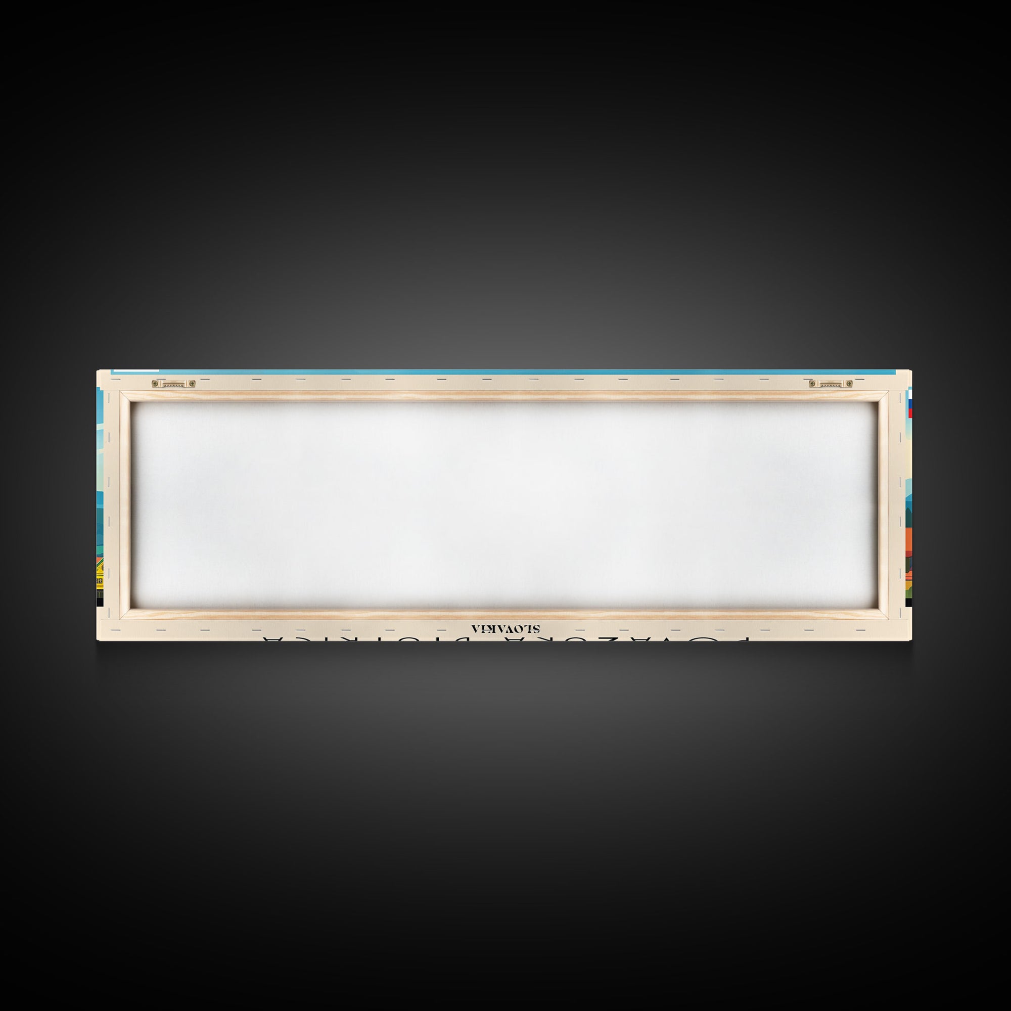 Povazska Bystrica Slovakia Travel Print Wall Art, Panoramic City Art, Travel Art, Wall Decor, Vacation Gift, Framed Canvas Print Or Metal Art