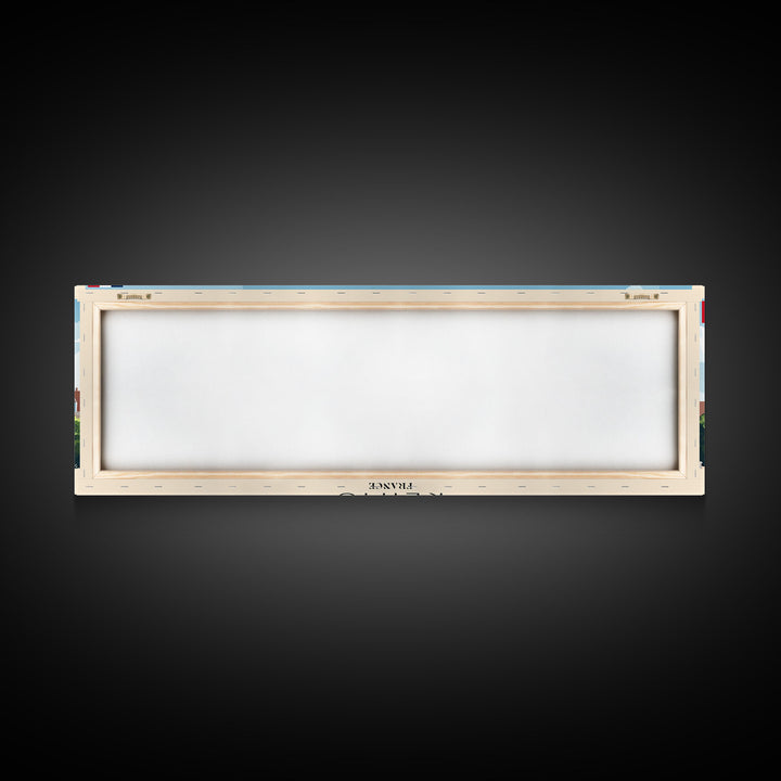 Reims France Travel Art, City Art, Framed Canvas Print or Metal Wall Art, Europe Travel Poster, Panoramic Wall Art, Extra Wide Wall Art