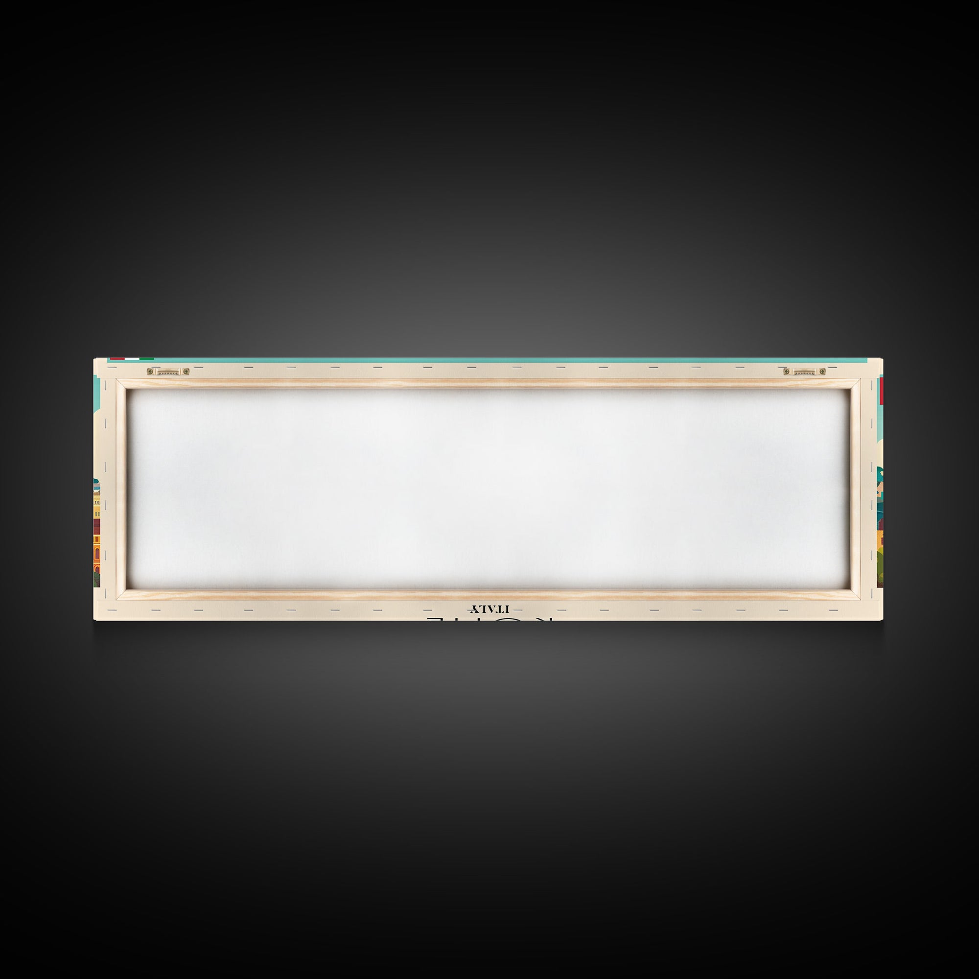 Rome Italy Travel Print Wall Art, Panoramic City Art, Travel Art, Wall Decor, Vacation Gift, Framed Canvas Print Or Metal Art