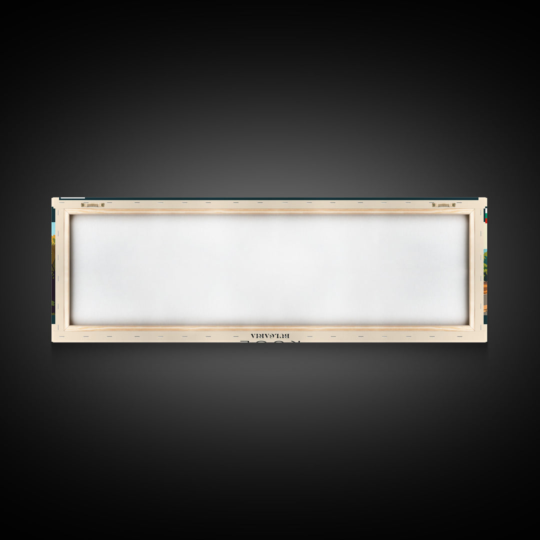 Ruse Bulgaria Travel Print Wall Art, Panoramic City Art, Travel Art, Wall Decor, Vacation Gift, Framed Canvas Print Or Metal Art