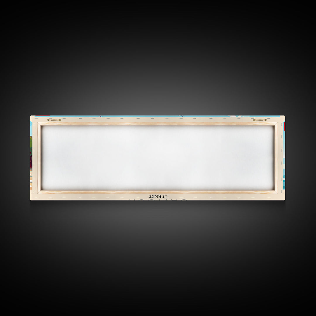 Samsun Turkey Travel Print Wall Art, Panoramic City Art, Travel Art, Wall Decor, Vacation Gift, Framed Canvas Print Or Metal Art