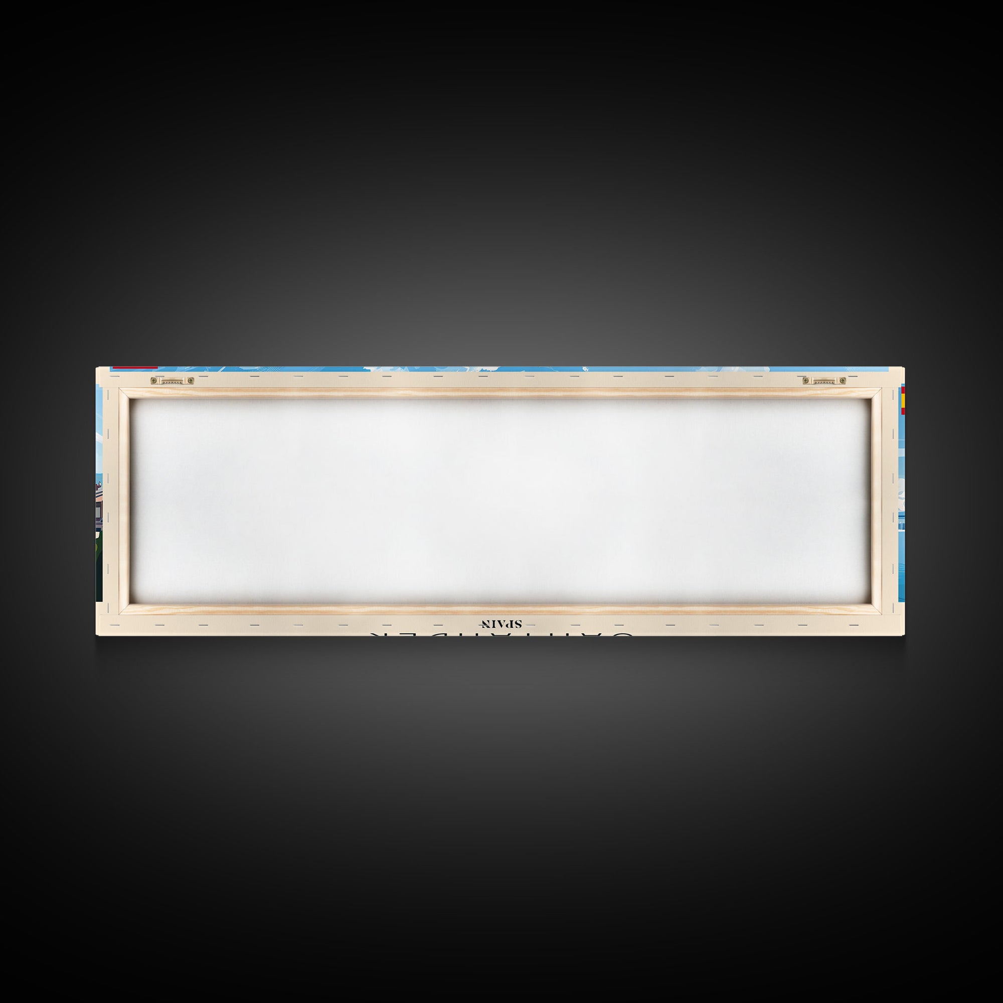 Santander Spain Travel Print Wall Art, Panoramic City Art, Travel Art, Wall Decor, Vacation Gift, Framed Canvas Print Or Metal Art