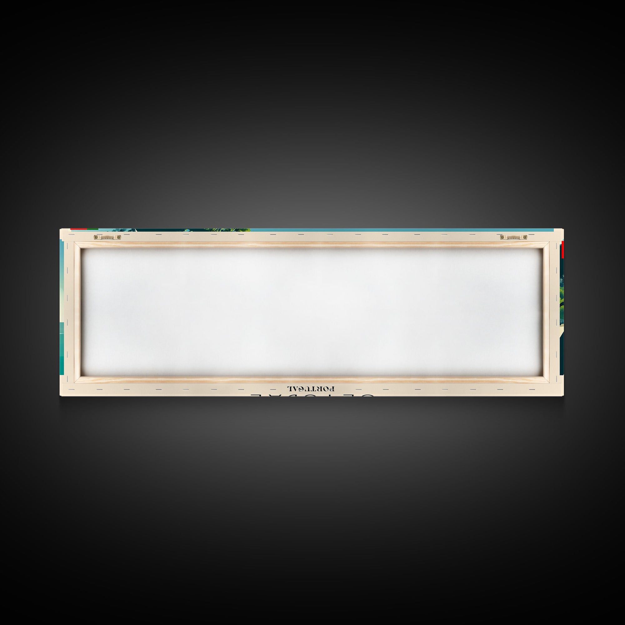 Setbal Portugal Travel Print Wall Art, Panoramic City Art, Travel Art, Wall Decor, Vacation Gift, Framed Canvas Print Or Metal Art