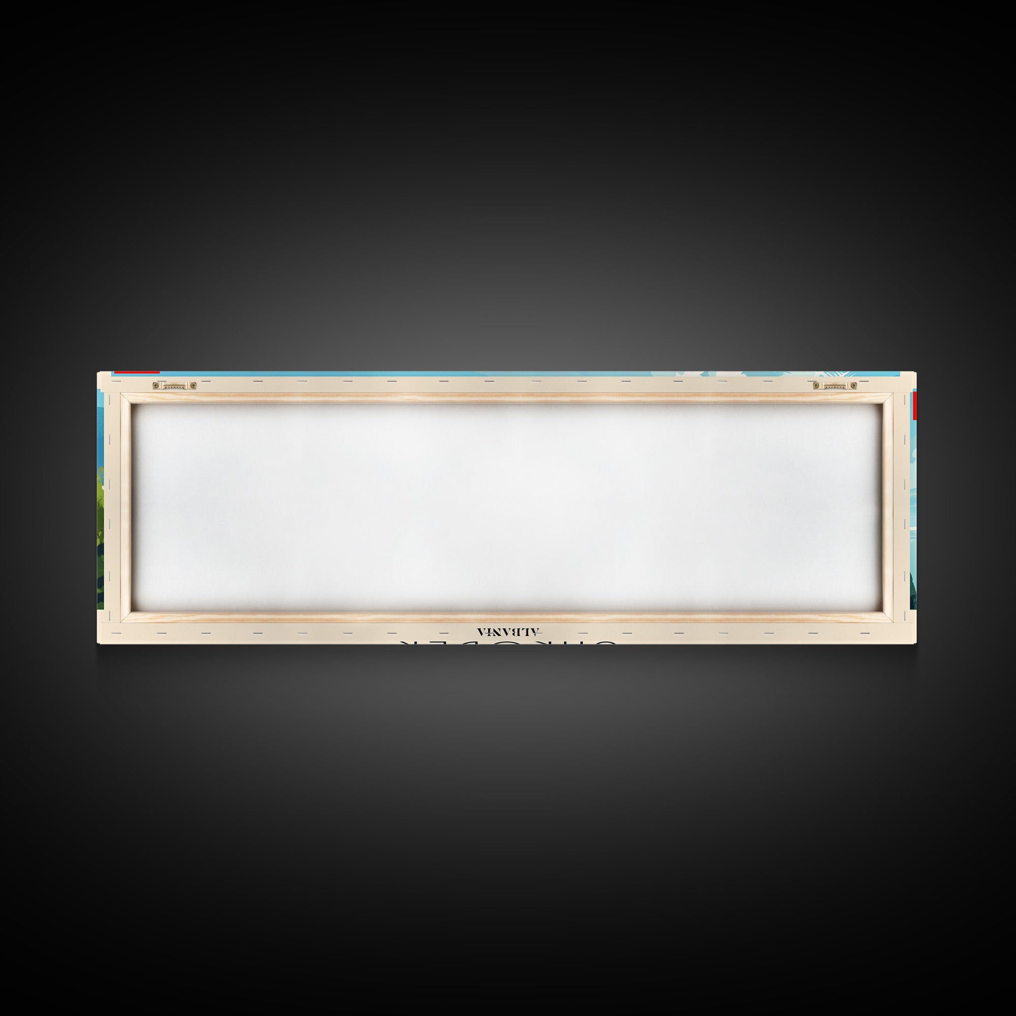 Shkodr Albania Travel Print Wall Art, Panoramic City Art, Travel Art, Wall Decor, Vacation Gift, Framed Canvas Print Or Metal Art