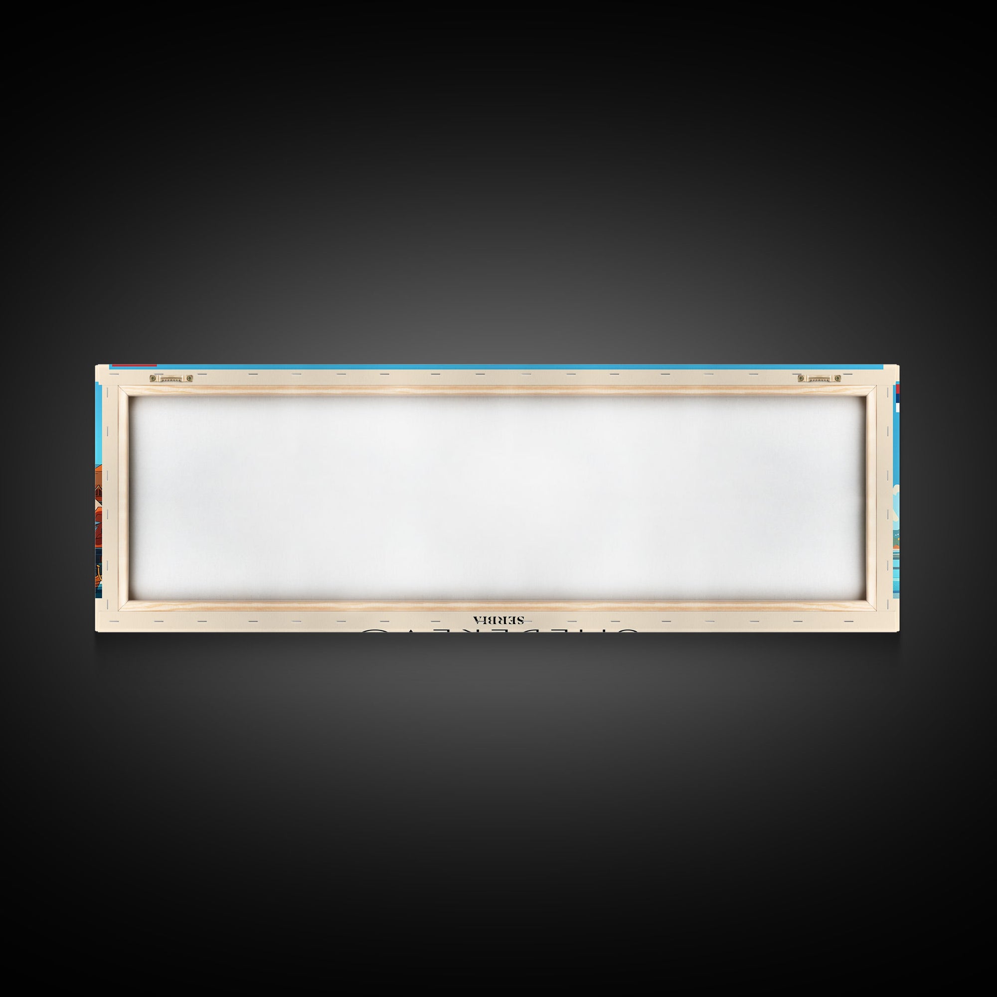 Smederevo Serbia Travel Print Wall Art, Panoramic City Art, Travel Art, Wall Decor, Vacation Gift, Framed Canvas Print Or Metal Art