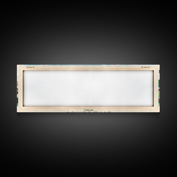 Smolensk Russia Travel Art, City Art, Framed Canvas Print or Metal Wall Art, Europe Travel Poster, Panoramic Wall Art, Extra Wide Wall Art