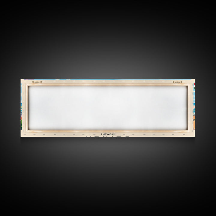 Sopron Hungary Travel Art, City Art, Framed Canvas Print or Metal Wall Art, Europe Travel Poster, Panoramic Wall Art, Extra Wide Wall Art