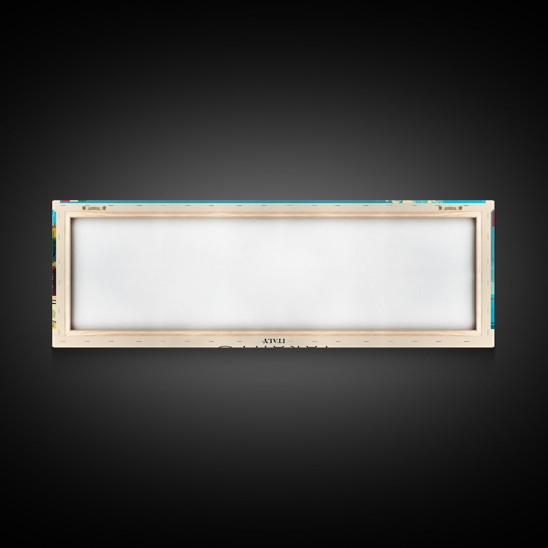 Taranto Italy Travel Art, City Art, Framed Canvas Print or Metal Wall Art, Europe Travel Poster, Panoramic Wall Art, Extra Wide Wall Art