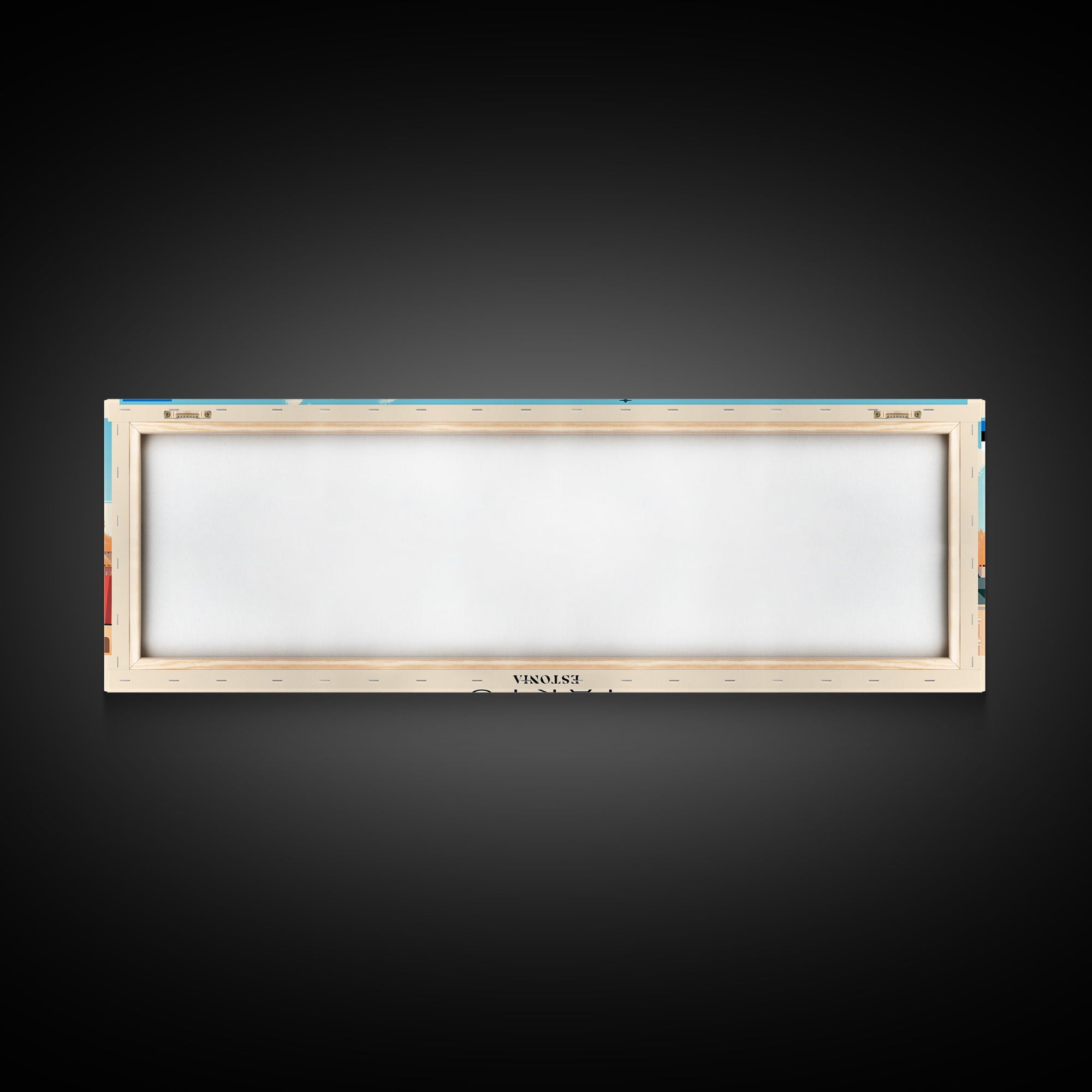 Tartu Estonia Wall Art, Panoramic Travel Poster, Panoramic Framed Canvas Print, City Wall Art, Wall Hanging Home Decor, Travel Art