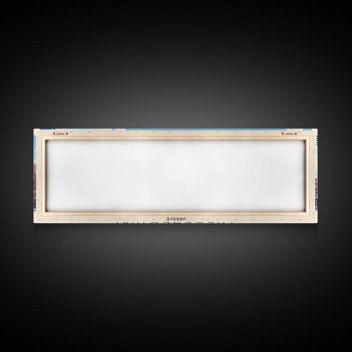 Thessaloniki Greece Travel Art, City Art, Framed Canvas Print or Metal Wall Art, Europe Travel Poster, Panoramic Wall Art, Extra Wide Wall Art