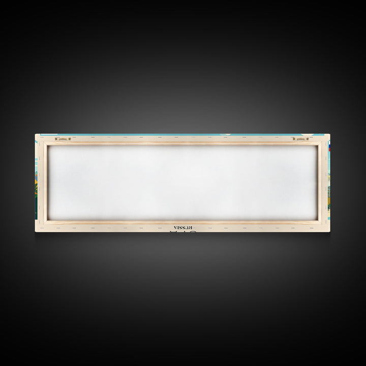 Ufa Russia Wall Art, Panoramic Travel Poster, Panoramic Framed Canvas Print, City Wall Art, Wall Hanging Home Decor, Travel Art