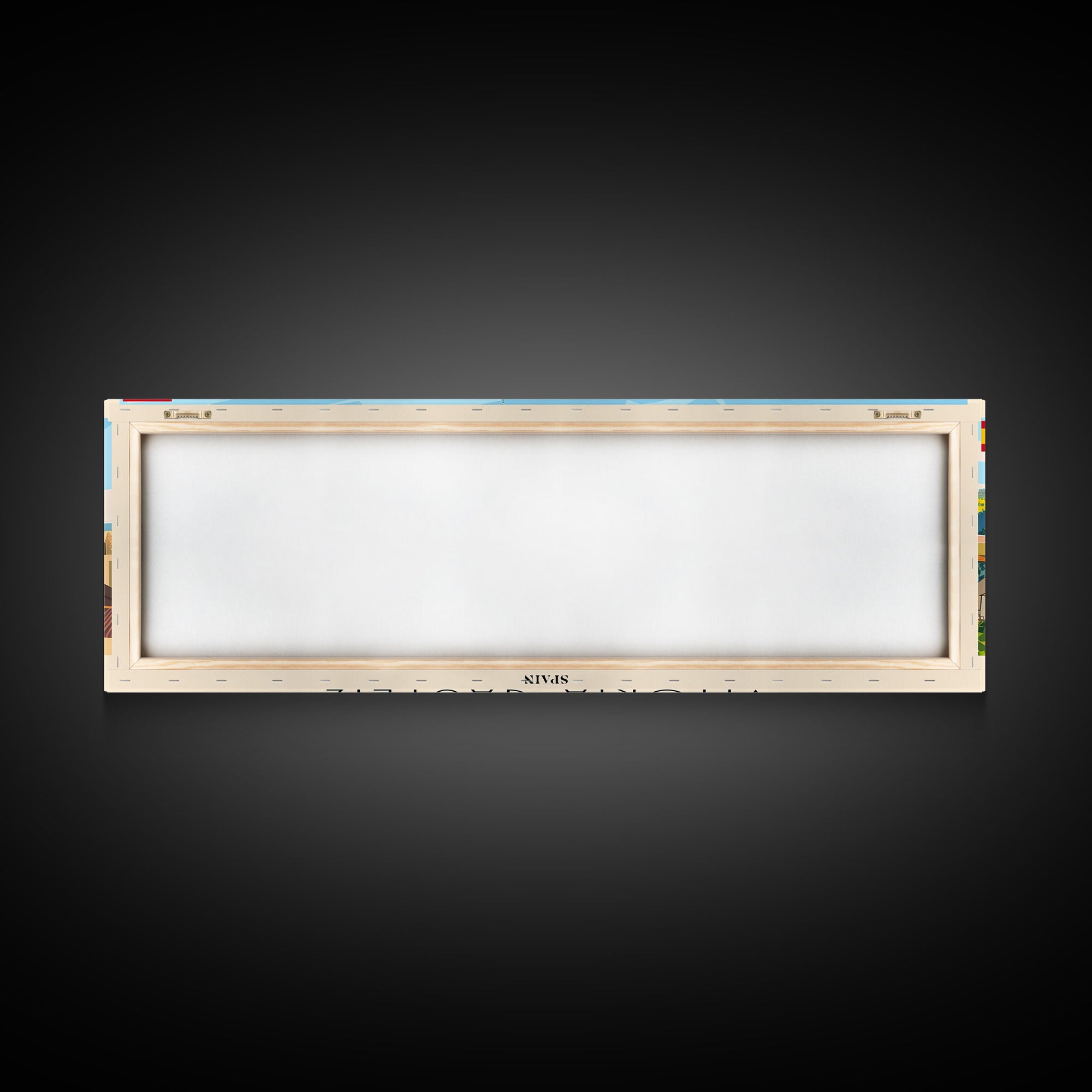 Vitoria Gasteiz Spain Travel Art, City Art, Framed Canvas Print or Metal Wall Art, Europe Travel Poster, Panoramic Wall Art, Extra Wide Wall Art