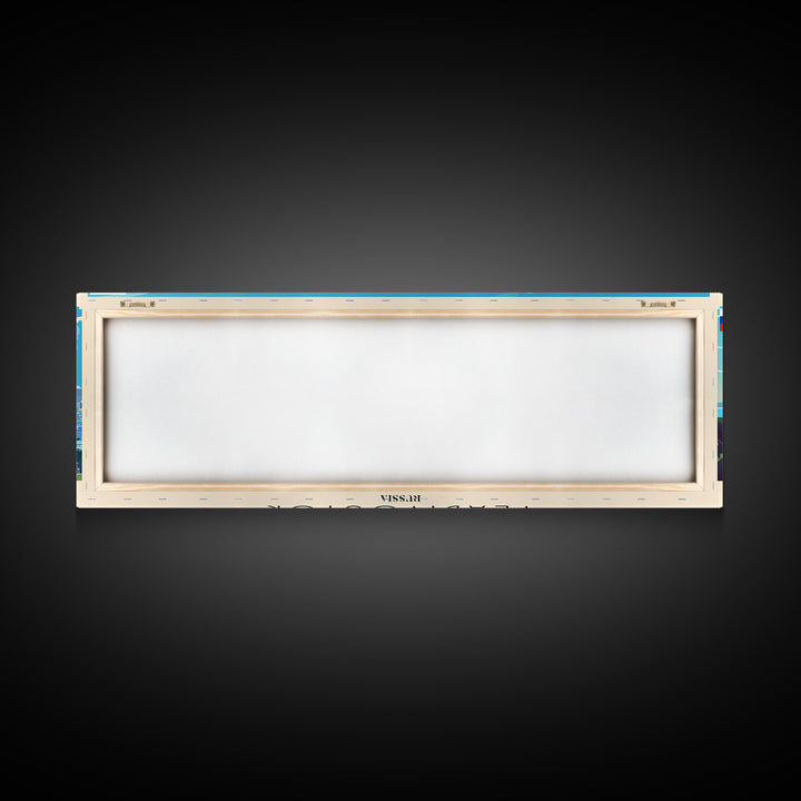 Vladivostok Russia Travel Print Wall Art, Panoramic City Art, Travel Art, Wall Decor, Vacation Gift, Framed Canvas Print Or Metal Art