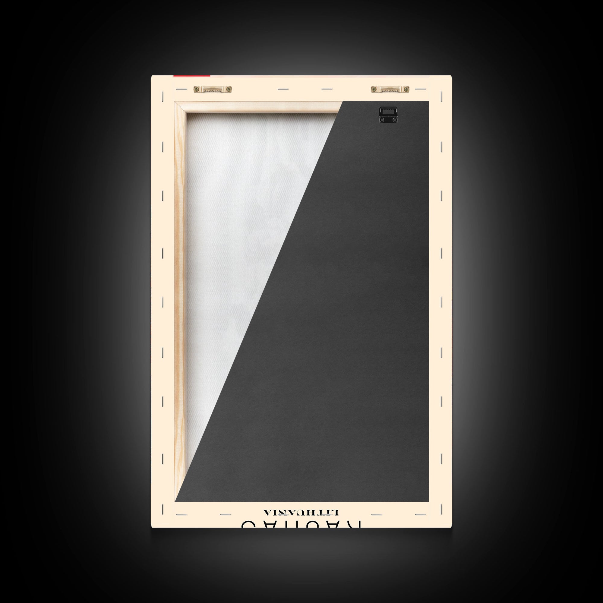 Kaunas Lithuania Scenic View, Framed Canvas Print, Travel Poster, Wall Art, Living Room Decor, Cityscape Art, Modern Home Decoration, Lithuanian City