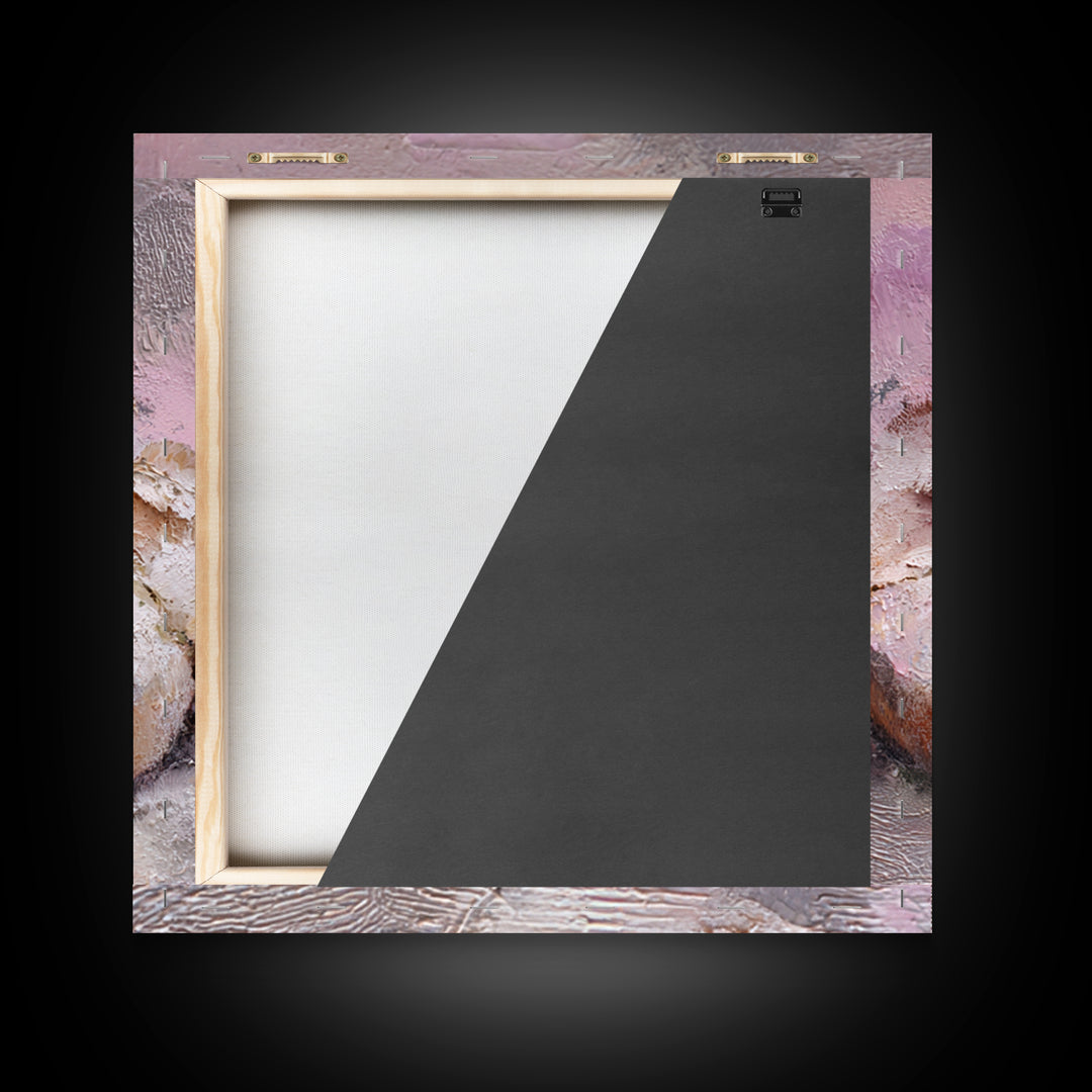 Goat Portrait with Playful Expression Framed Canvas Print, Farmhouse Art, Botanical Prints, Farmhouse Decor, Fine Art, Harvest, FAR-1x1-42