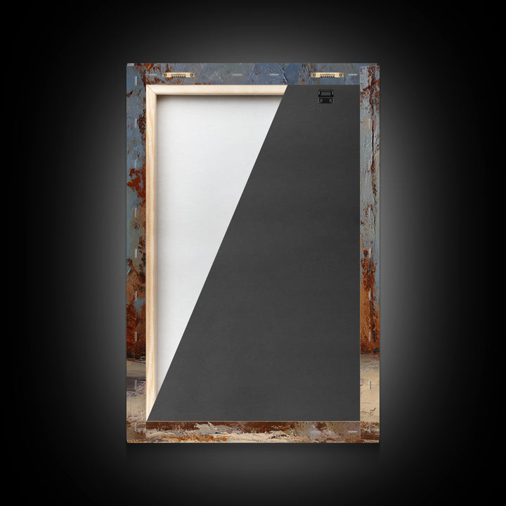 Old Milk Can Framed Canvas Print, Farmhouse Art, Printable Wall Art, Farmhouse Decor, Fine Art, Harvest, Black Wall Art, FAR-2x3-68
