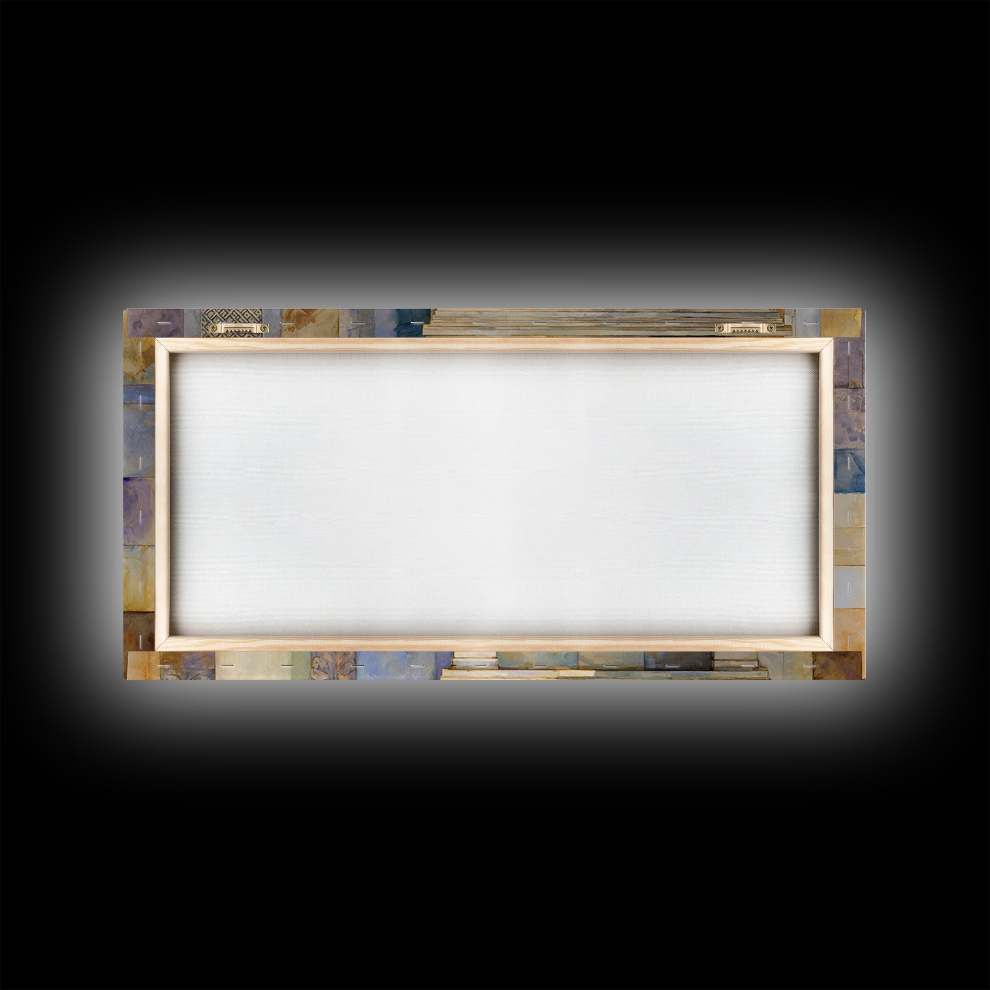 Weathered Window with Blue Shutters Canvas Print, French Country Art, Gallery Decor, Farmhouse Decor, Fine Art, Country, FCA-2x1-17