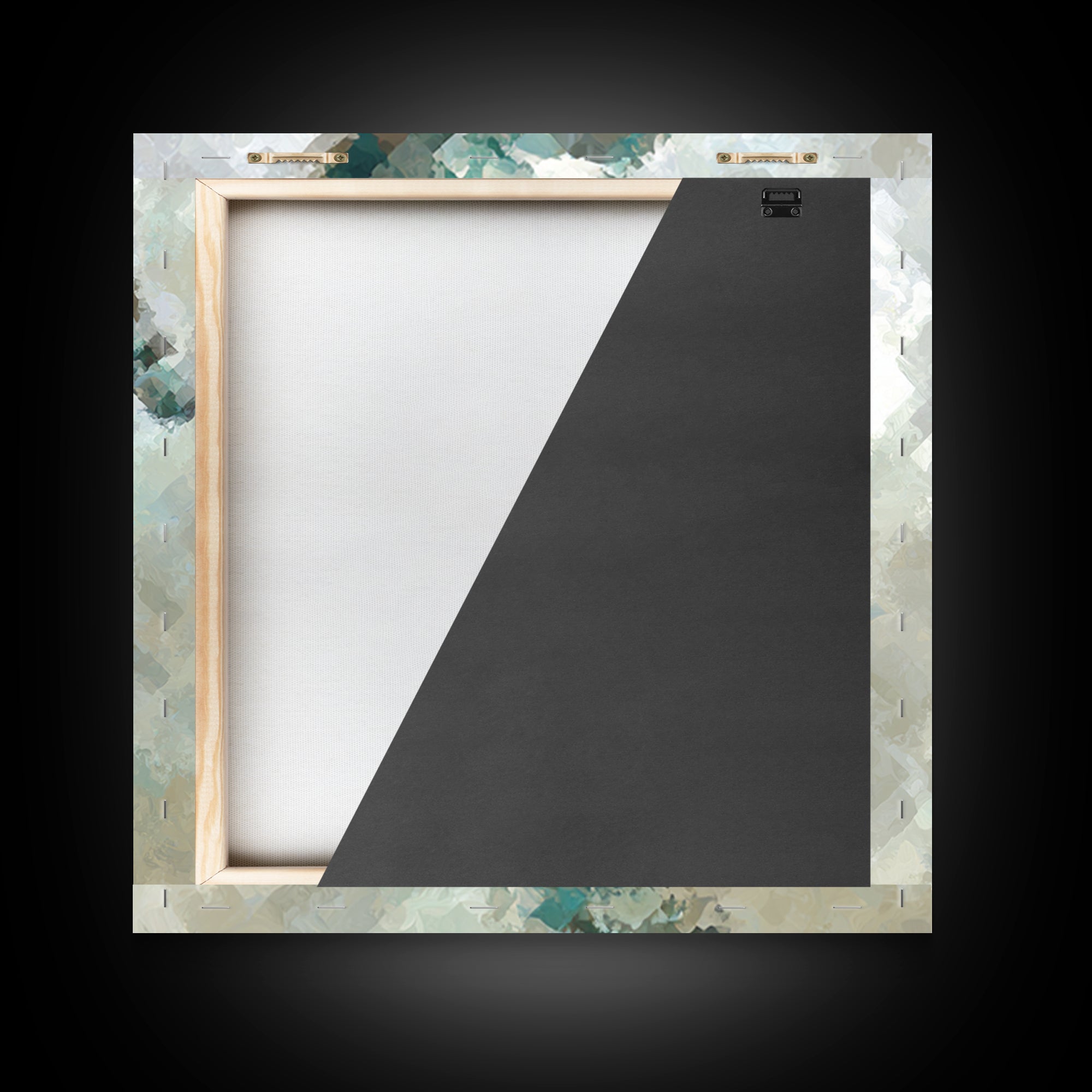 Abstract Human Figure Framed Canvas Print, Fitness Studio Art, Gym Poster, Gym Decor, Oil Painting, Motion, Modern Decor, FSA-1x1-74