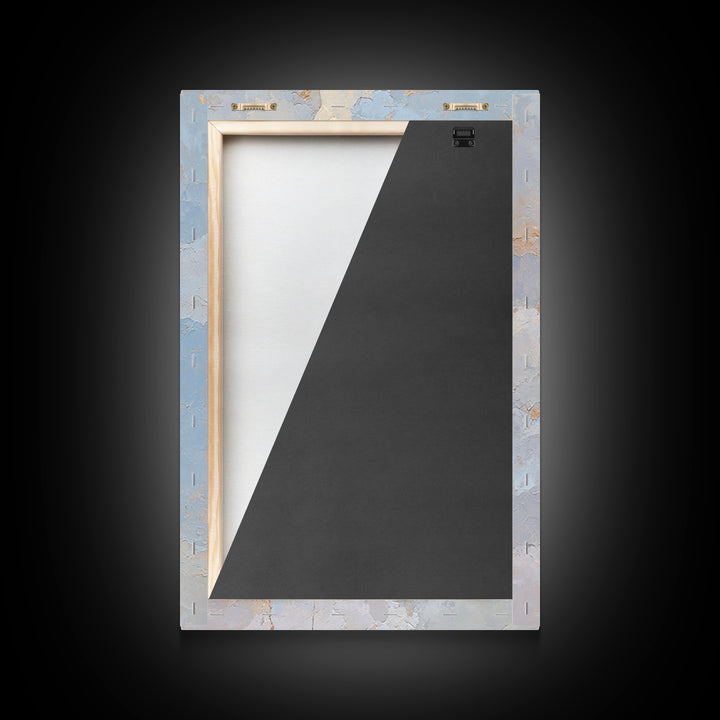 Rock Climber Reaching Toward Warm Light Framed Canvas Print, Fitness Studio Art, Physical Therapy Art, Gym Decor, Abstract Art, FSA-2x3-47