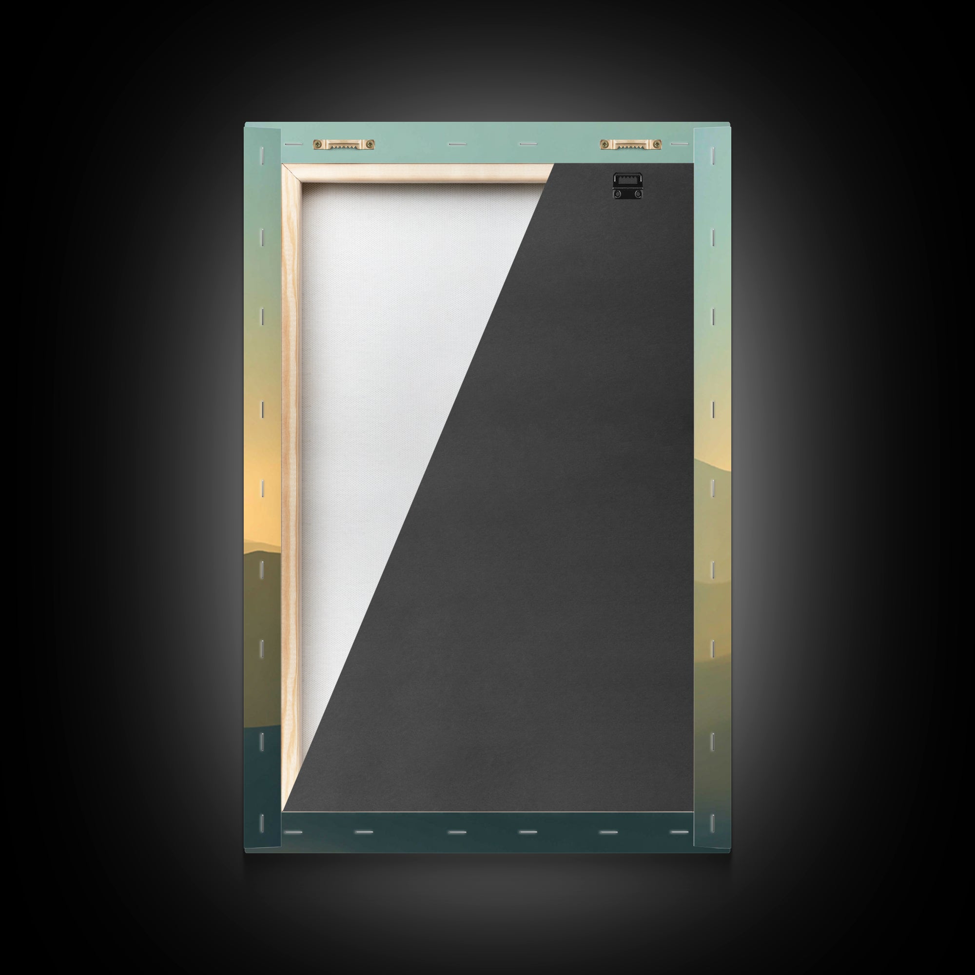 Sunrise over Mountains as Endurance Metaphor Framed Canvas Print, Fitness Studio Art, Gym Decor, Fine Art, Motion, Gym Wall Art, FSA-2x3-56
