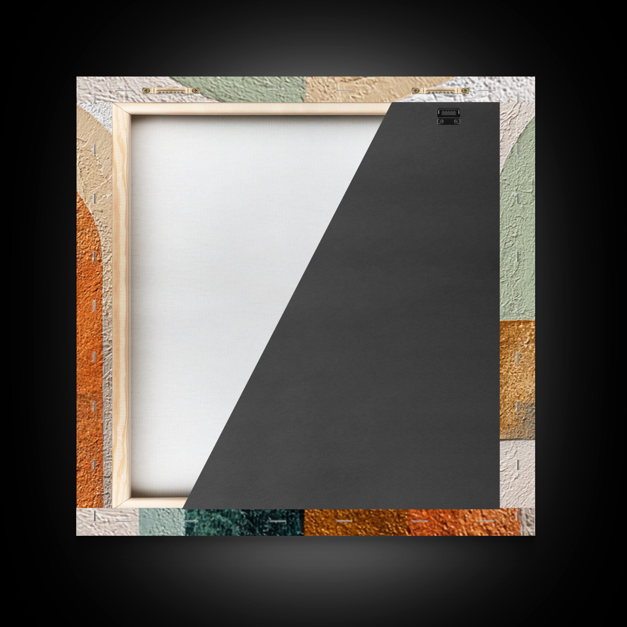 Warm Abstract Arches Canvas Print, Guest Bedroom Art, Framed Wall Art, Bedroom Decor, Fine Art, Guest, Farmhouse Wall Decor, GBA-1x1-3