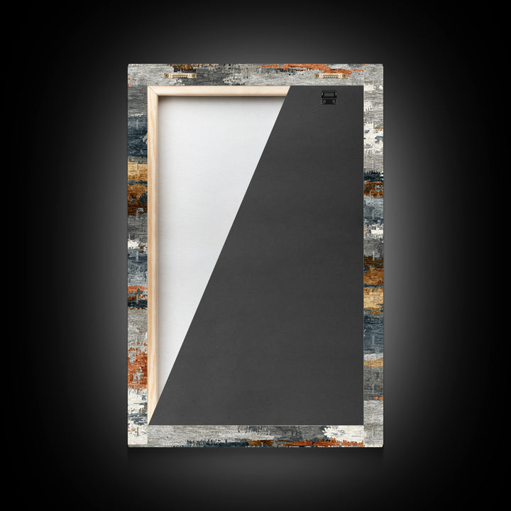 Abstract Woven Texture Canvas Print, Guest Bedroom Art, Poster, Bedroom Decor, Guest, Farmhouse Decor, Living Room Decor, GBA-2x3-70