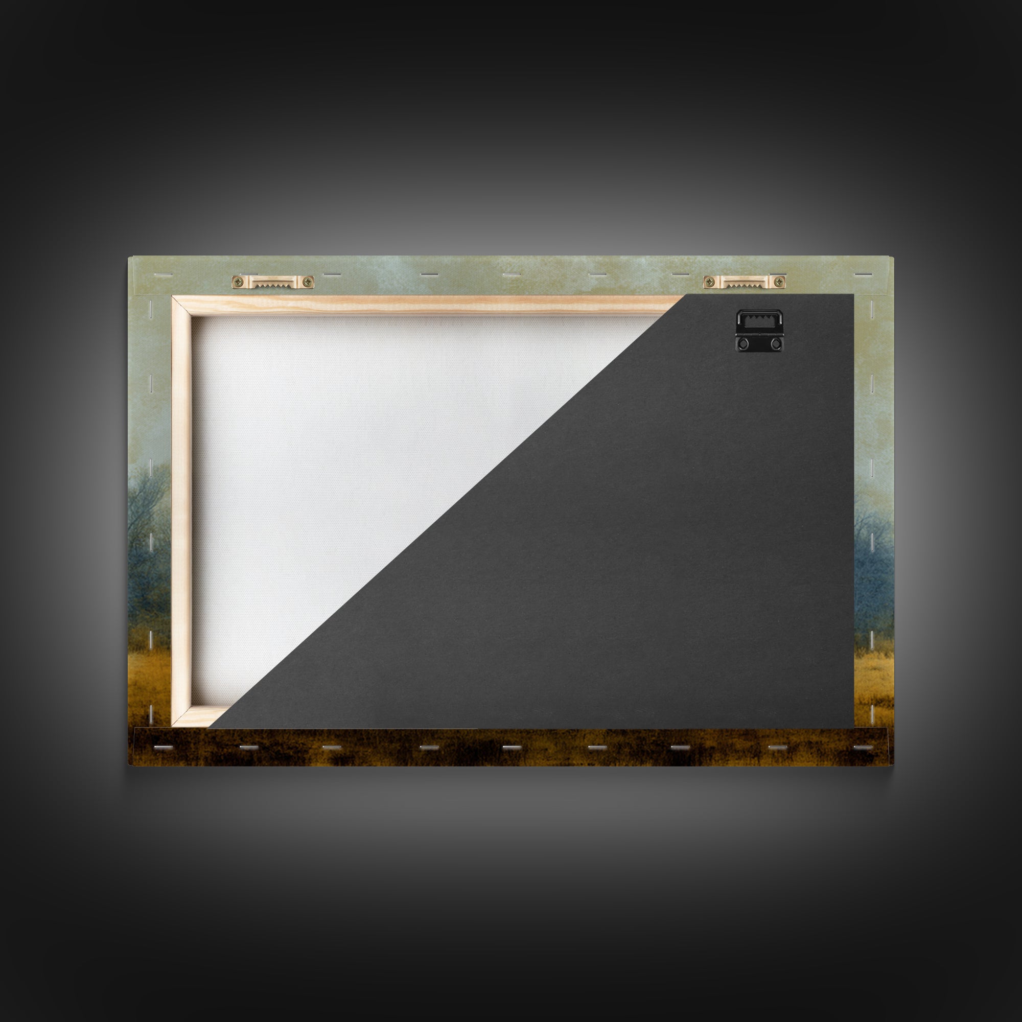 Monochrome Forest Silhouette Canvas Print, Guest Bedroom Art, Farmhouse Wall Art, Bedroom Decor, Fine Art, Guest, GBA-3x2-89