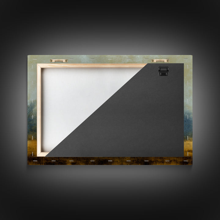 Monochrome Forest Silhouette Canvas Print, Guest Bedroom Art, Farmhouse Wall Art, Bedroom Decor, Fine Art, Guest, GBA-3x2-89