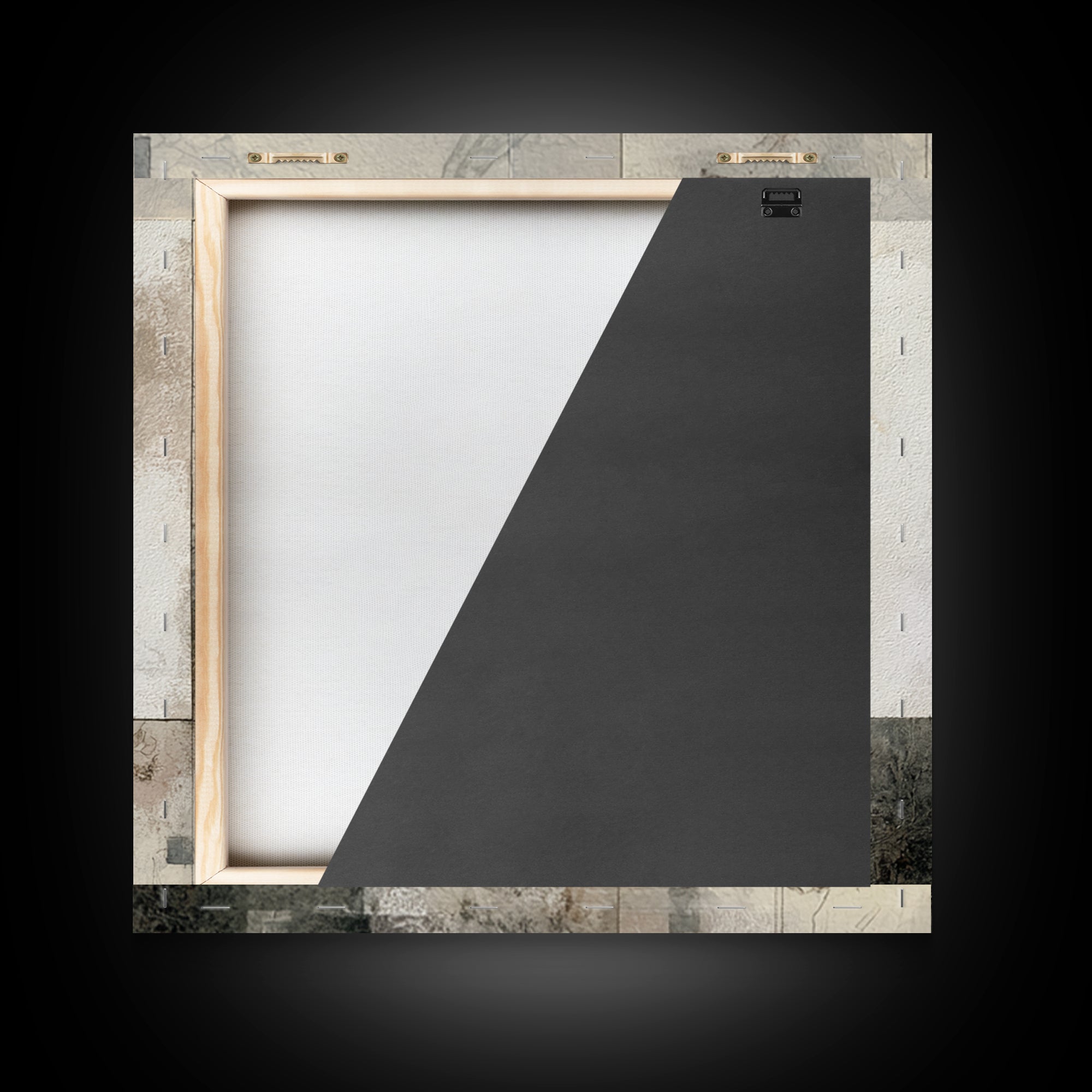 Large Neutral Floral Study Framed Canvas Print, General Fine Art, Wall Hanging, Living Room Decor, Oil Painting, GEN-1x1-2