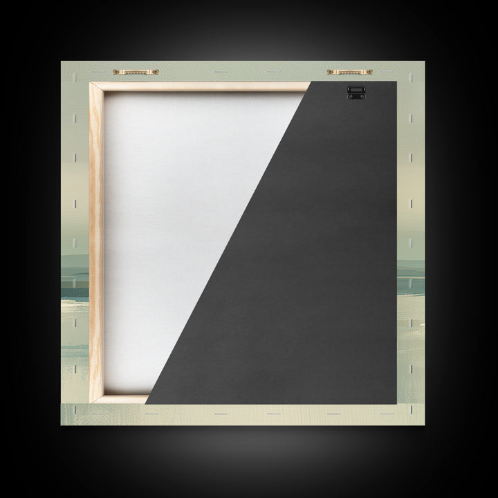 Quiet Abstract Landscape Canvas Print, General Fine Art, Room Decor, Living Room Decor, Fine Art, Digital Prints, GEN-1x1-25