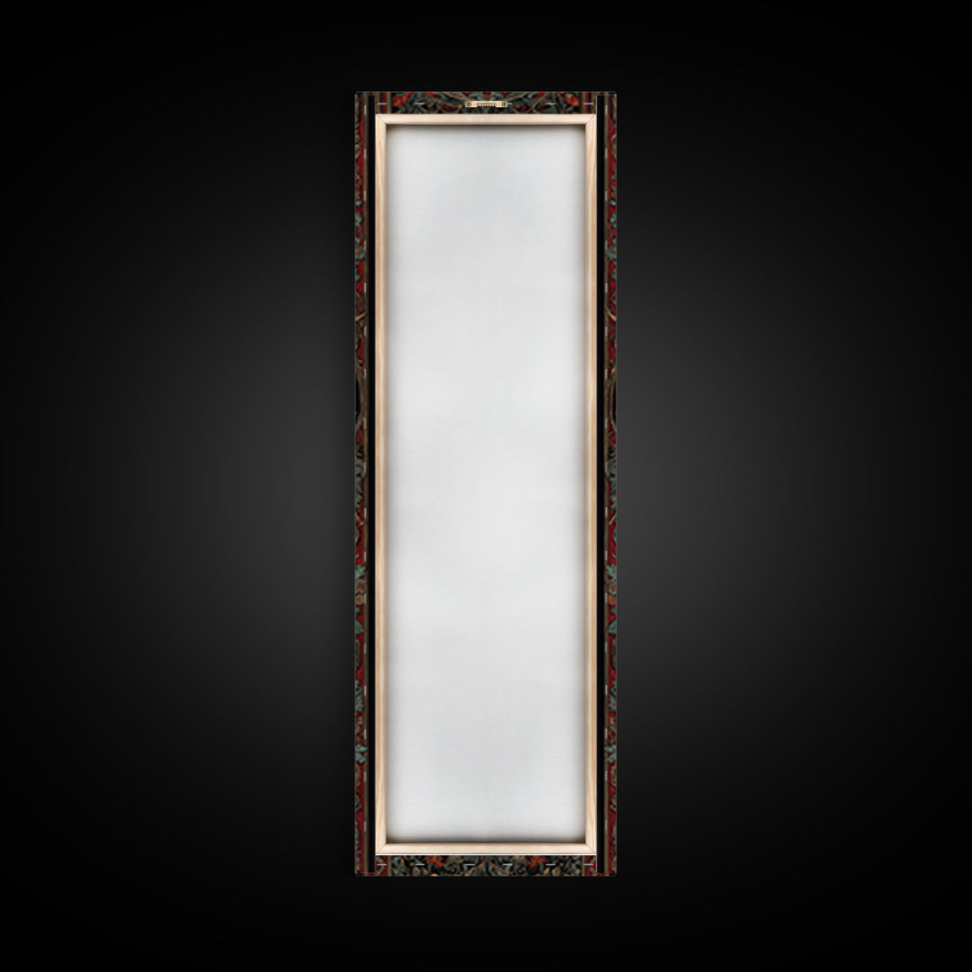 Medieval Illuminated Border Canvas Print, Gothic Art, Room Decor, Living Room Decor, Fine Art, Gothic, Printable Wall Art, GOT-1x3-28