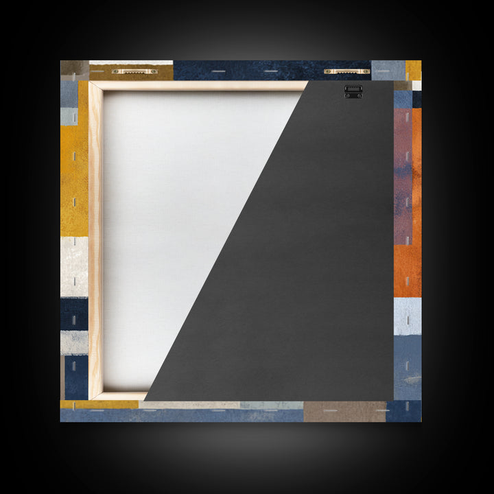 Domino Tiles Arranged Framed Canvas Print, Game Room Art, African American Art, Game Room Decor, Abstract Art, Play, GRA-1x1-16