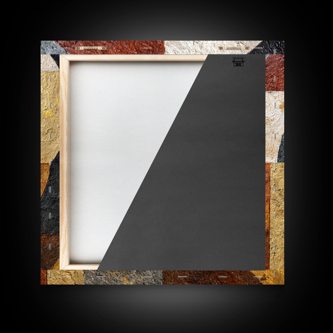 Domino Tiles Arranged Framed Canvas Print, Game Room Art, Art Print, Game Room Decor, Abstract Art, Play, Canvas Art, GRA-1x1-40
