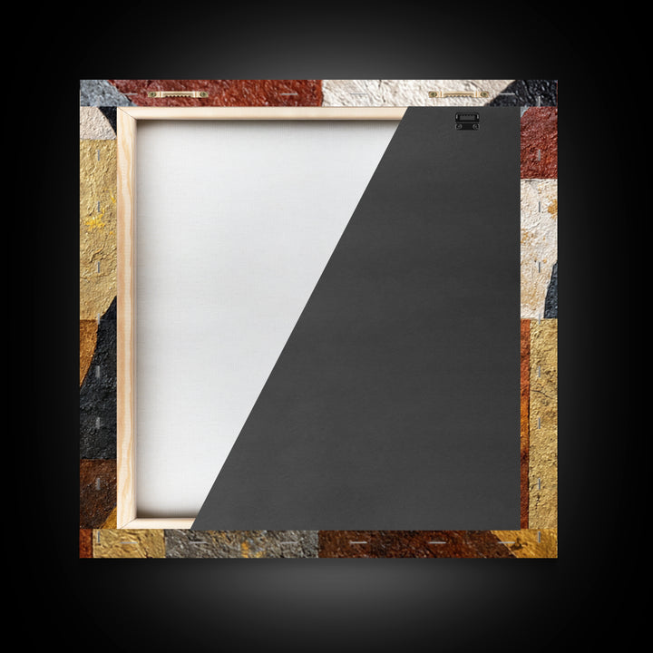 Domino Tiles Arranged Framed Canvas Print, Game Room Art, Art Print, Game Room Decor, Abstract Art, Play, Canvas Art, GRA-1x1-40