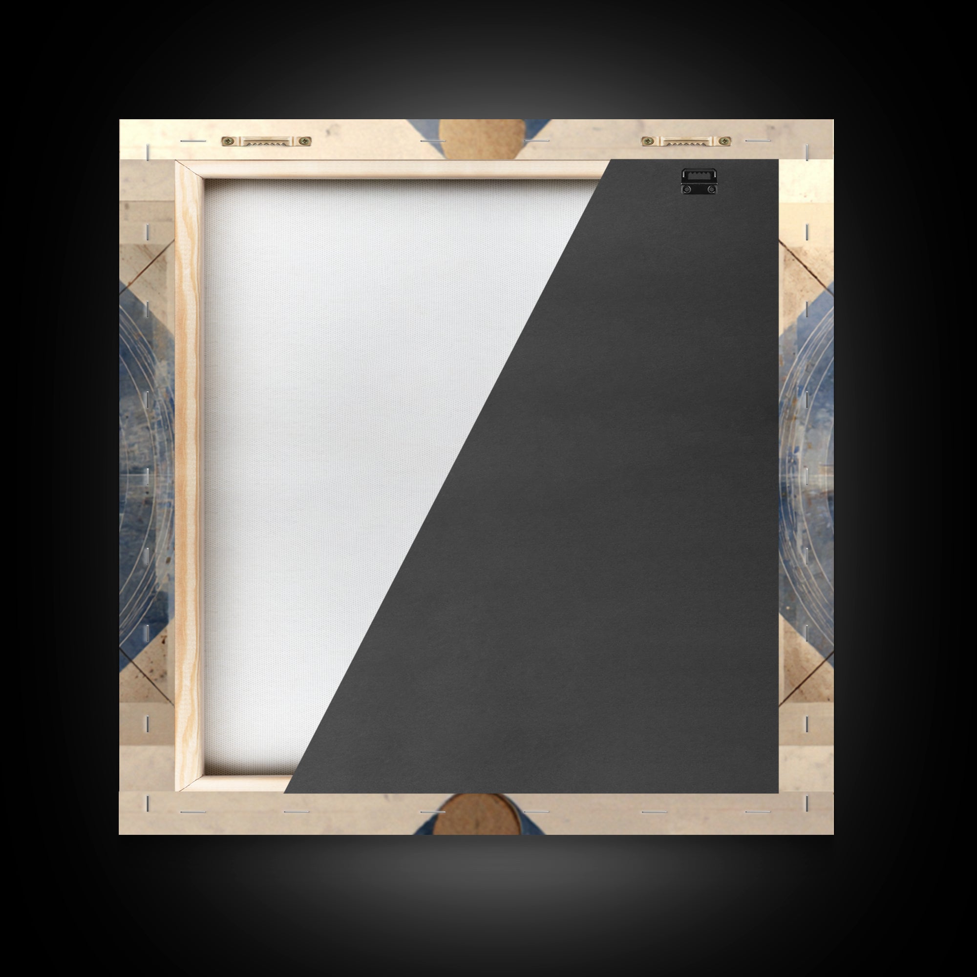Air Hockey Puck Framed Canvas Print, Game Room Art, Playroom Wall Decor, Game Room Decor, Abstract Art, Play, Statement Artwork, GRA-1x1-42
