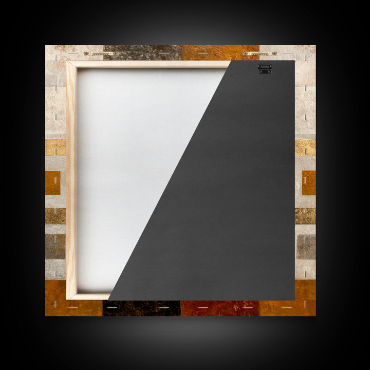 Scoreboard Numbers as Abstract Design Framed Canvas Print, Game Room Art, Classroom Decor, Game Room Decor, Fine Art, Play, GRA-1x1-96