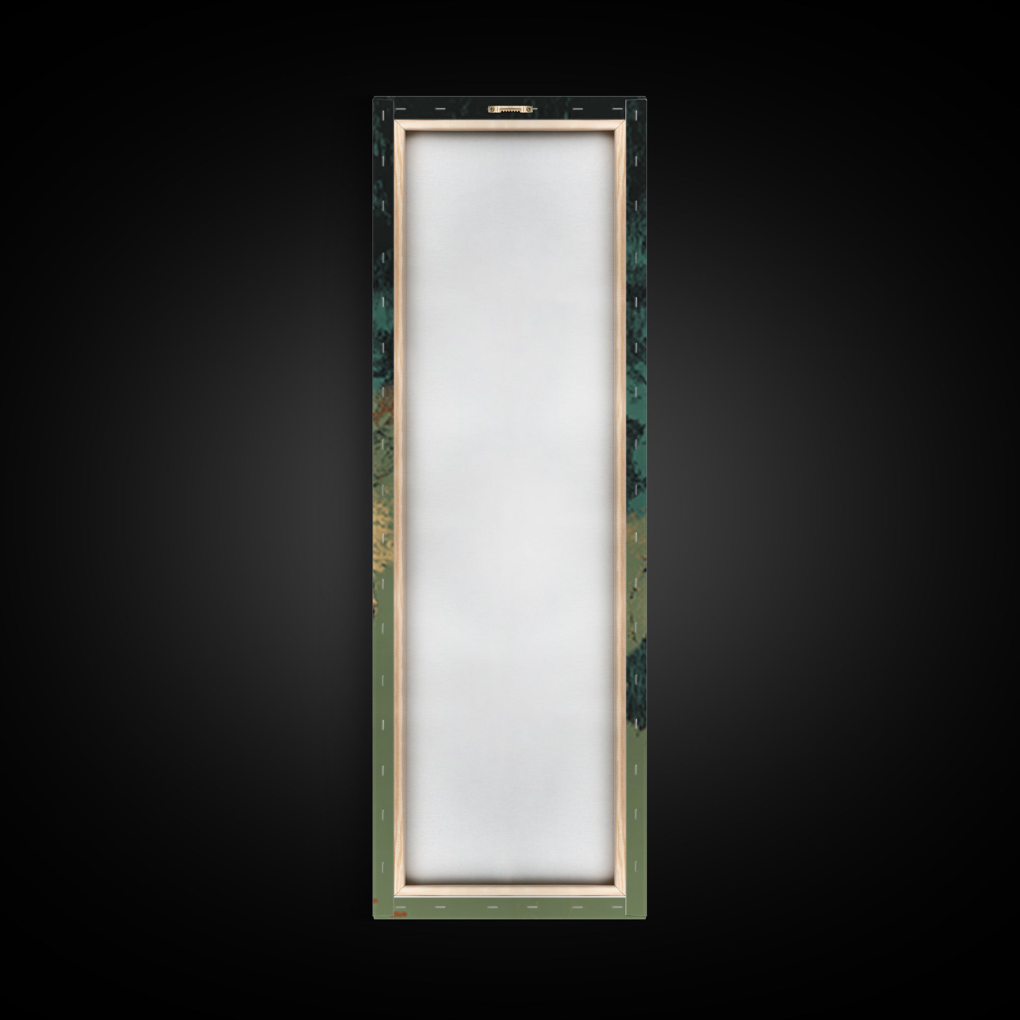 Pool Cue and Chalk on Green Felt Framed Canvas Print, Game Room Art, Kids Room Wall Art, Game Room Decor, Fine Art, Play, GRA-1x3-70