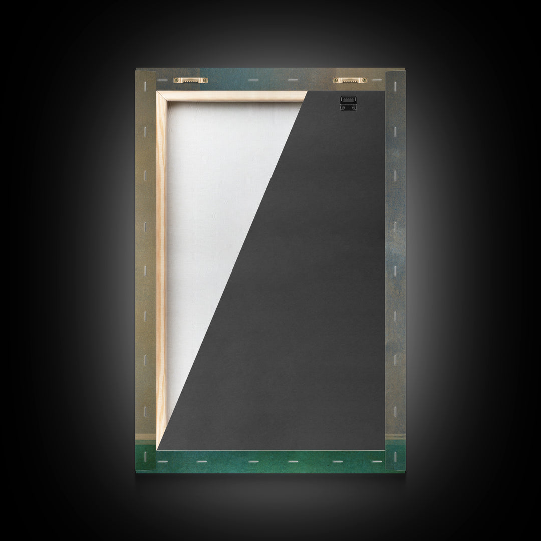 Pool Cue and Chalk on Green Felt Canvas Print, Game Room Art, Home Decor, Game Room Decor, Oil Painting, Play, Wall Art Set, GRA-2x3-66