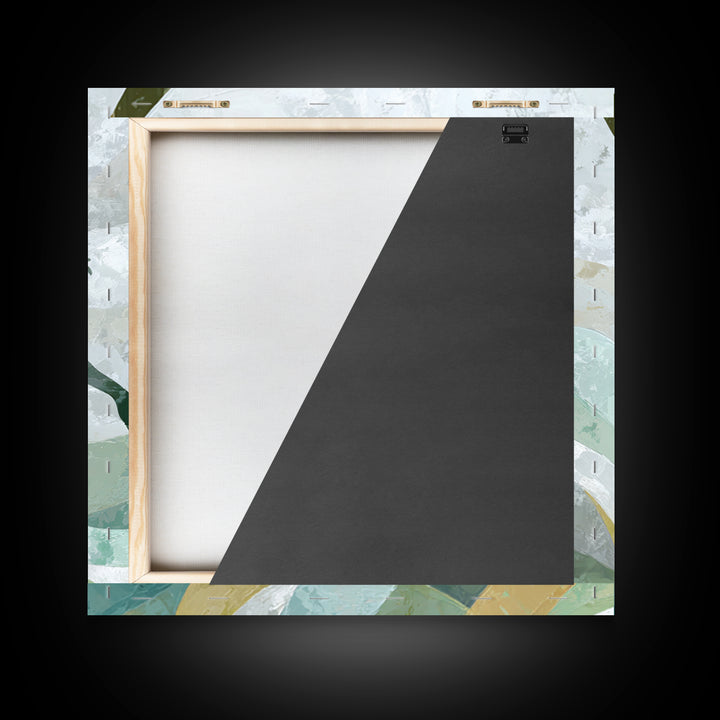 Fitness Woman Stretching Canvas Print, Gym Art, Luxury Decor, Gym Decor, Strength, Living Room Decor, Abstract Wall Art, GYM-1x1-45