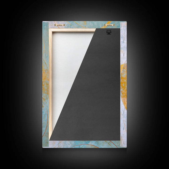 Jump Rope Motion Forming Circular Energy Lines Framed Canvas Print, Gym Art, Black Girl Wall Art, Gym Decor, Abstract Art, GYM-2x3-13