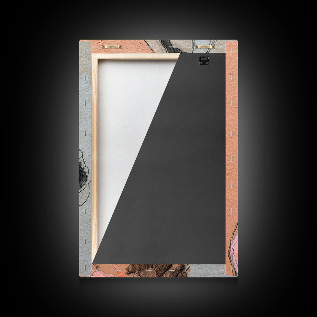 Fitness Woman Stretching Canvas Print, Gym Art, Canvas Print, Gym Decor, Fine Art, Strength, Modern Home Decor, Gym Sign, GYM-2x3-29