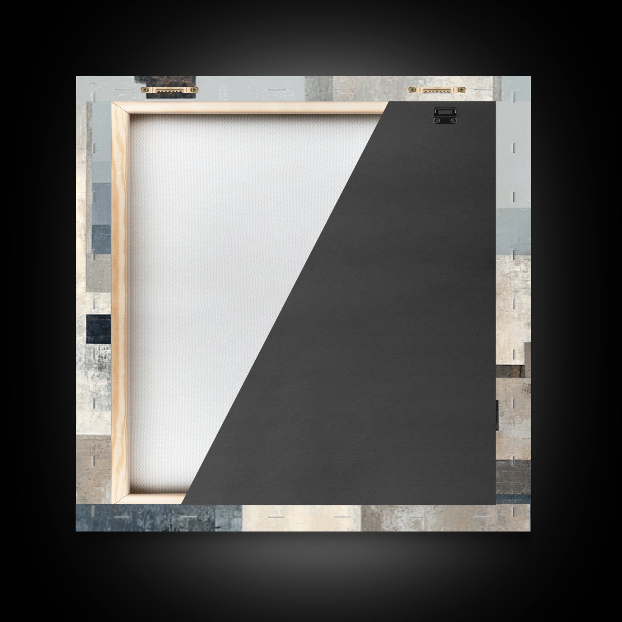 Quiet City Skyline Canvas Print, Hotel Art, Travel Poster, Hotel Decor, Abstract Art, Boutique, Minimalist Decor, HOT-1x1-26