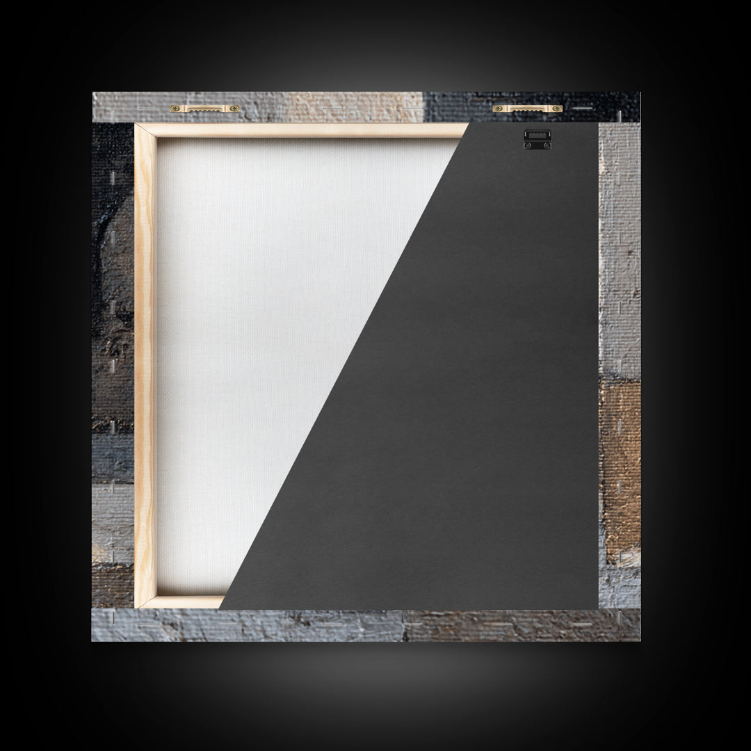 Minimal Architectural Arch Study Framed Canvas Print, Hotel Art, Hotel Decor, Oil Painting, Boutique, Modern Wall Art, HOT-1x1-28