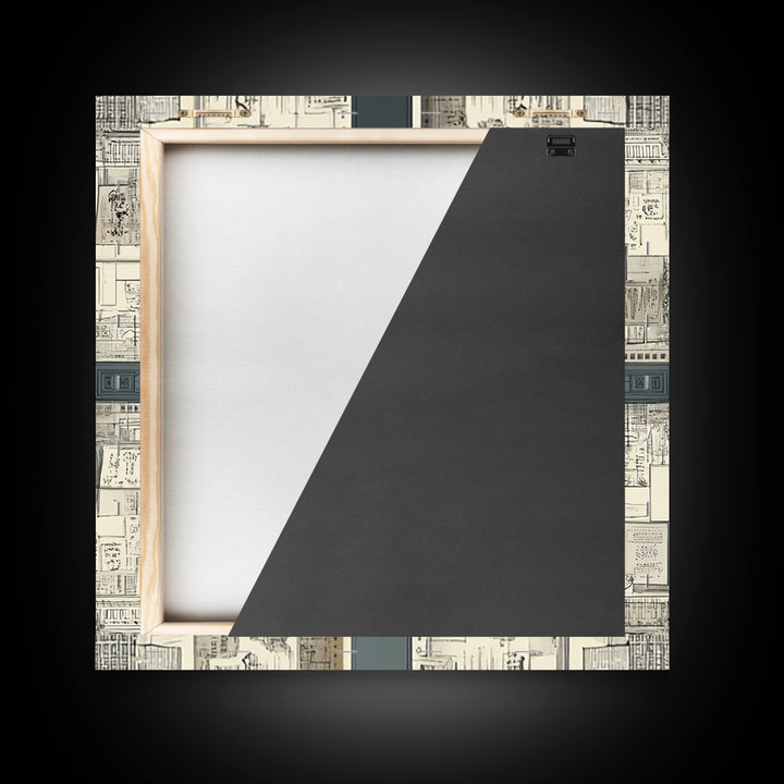 Simple Black Line Figure Canvas Print, Hotel Art, Fine Art Print, Hotel Decor, Oil Painting, Boutique, Wall Decor, Art Prints, HOT-1x1-95