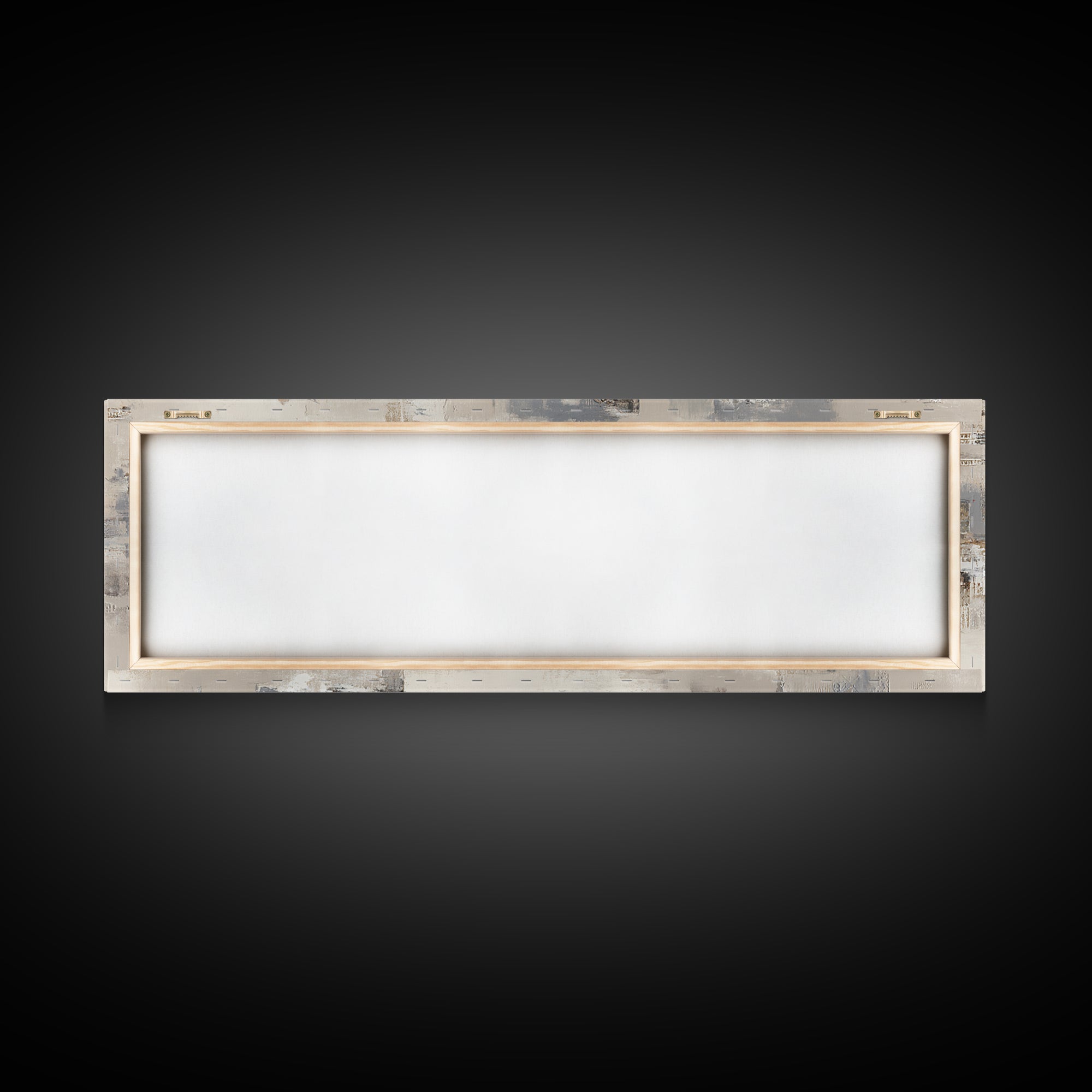 Sophisticated Neutral Abstract Framed Canvas Print, Hotel Art, Boho Decor, Hotel Decor, Fine Art, Boutique, Painting, HOT-3x1-89