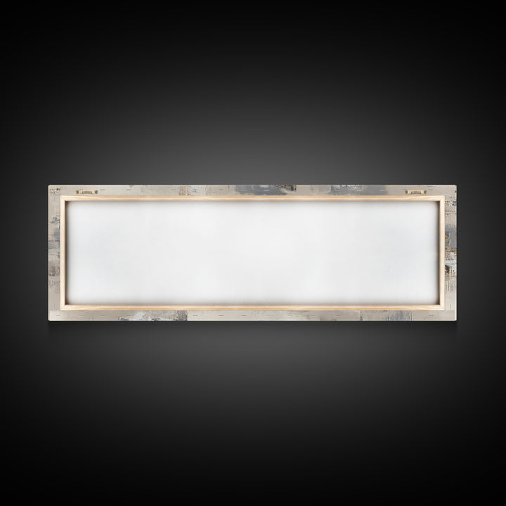 Sophisticated Neutral Abstract Framed Canvas Print, Hotel Art, Boho Decor, Hotel Decor, Fine Art, Boutique, Painting, HOT-3x1-89